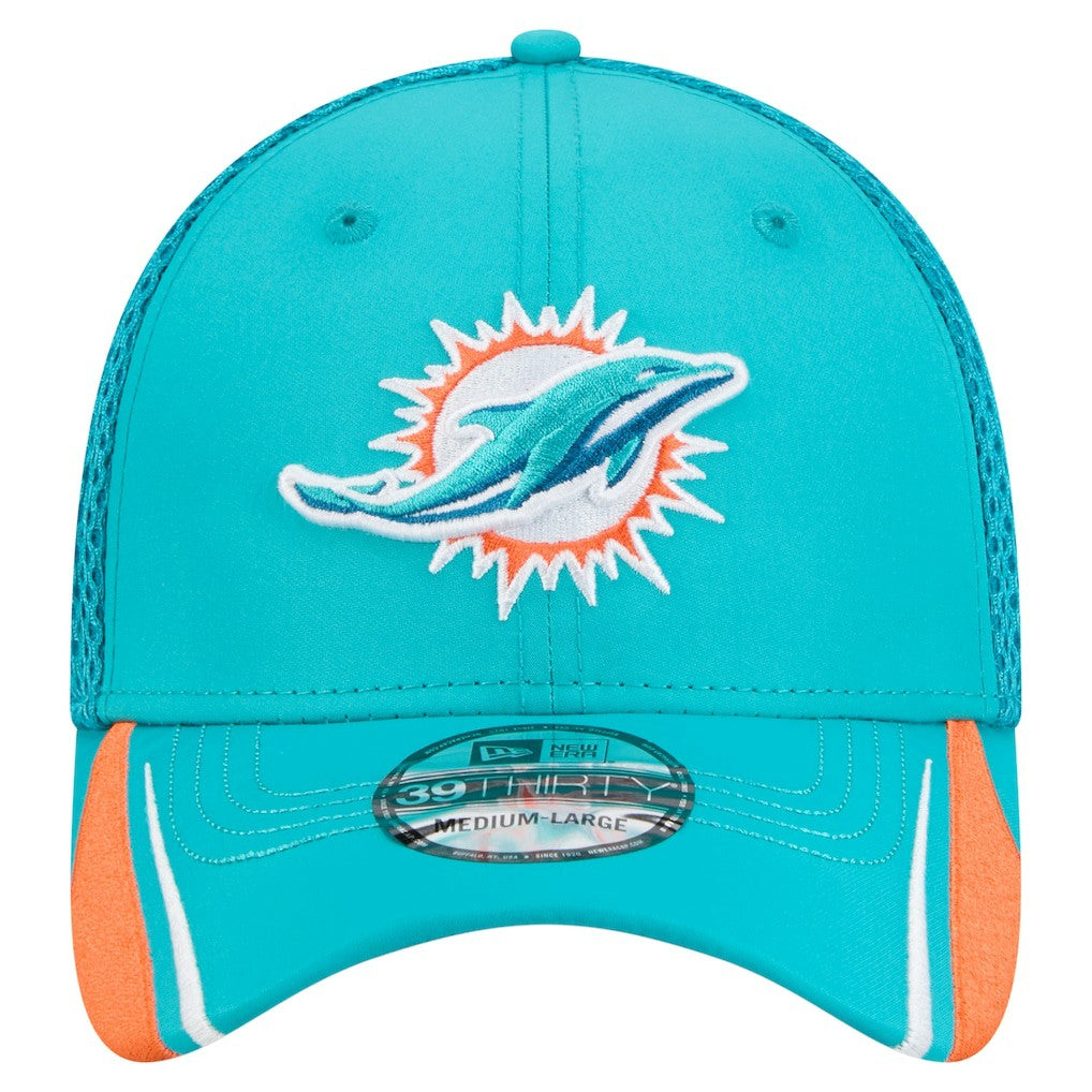 NFL Miami Dolphins Game Day Linear 39THIRTY Flex Hat