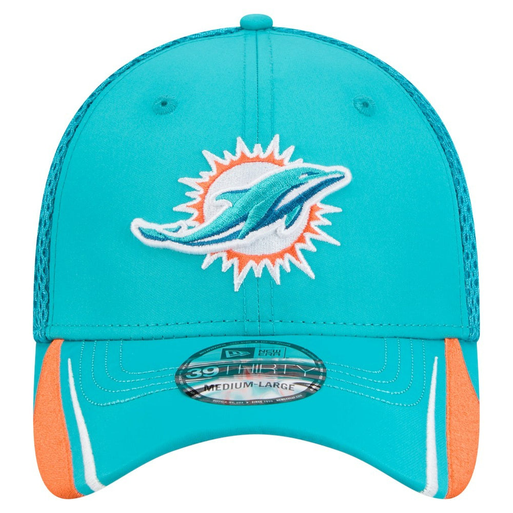 NFL Miami Dolphins Game Day Linear 39THIRTY Flex Hat