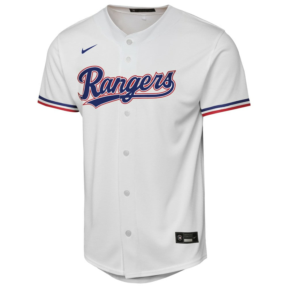 Texas Rangers Youth Home Replica Jersey - White | Nike