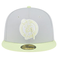 Boston Celtics Color Pack 2-Tone 59FIFTY Fitted Hat - Gray/Green | New Era discount