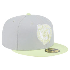 Boston Celtics Color Pack 2-Tone 59FIFTY Fitted Hat - Gray/Green | New Era discount
