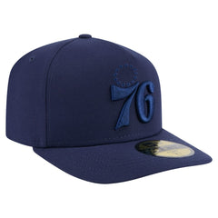 Philadelphia 76ers Colorpack A-Frame Pinch Front 59FIFTY Fitted Hat - Navy | New Era outlet