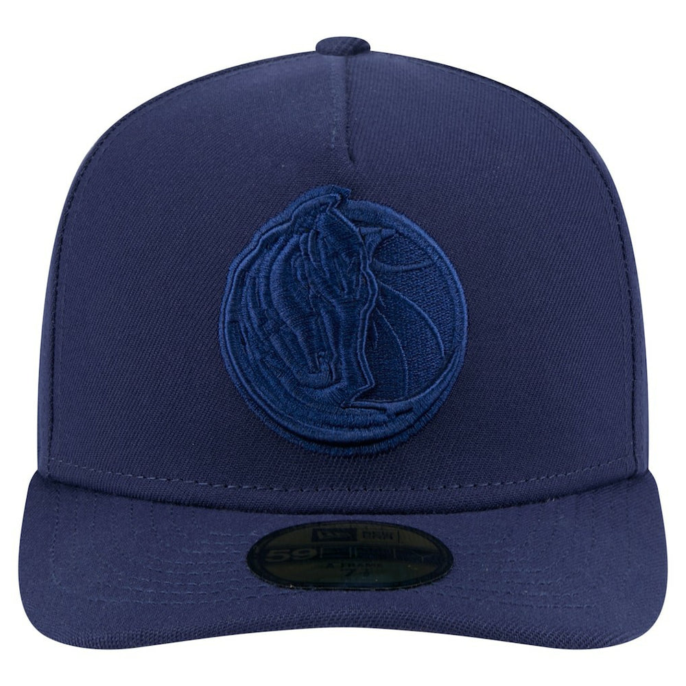 Dallas Mavericks Colorpack A-Frame Pinch Front 59FIFTY Fitted Hat sale - Navy | New Era discount