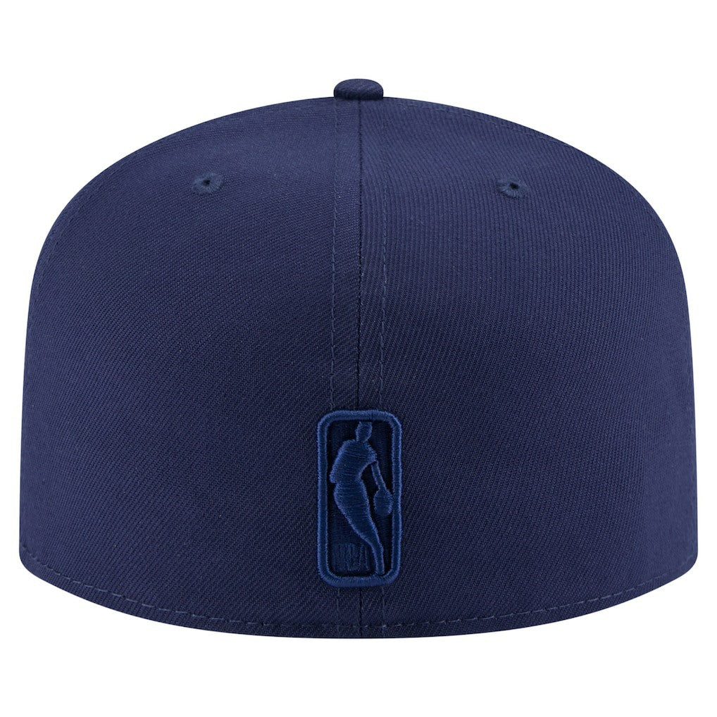 Dallas Mavericks Colorpack A-Frame Pinch Front 59FIFTY Fitted Hat sale - Navy | New Era discount