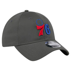 Philadelphia 76ers Active Ripstop 9TWENTY Adjustable Hat - Charcoal | New Era on sale