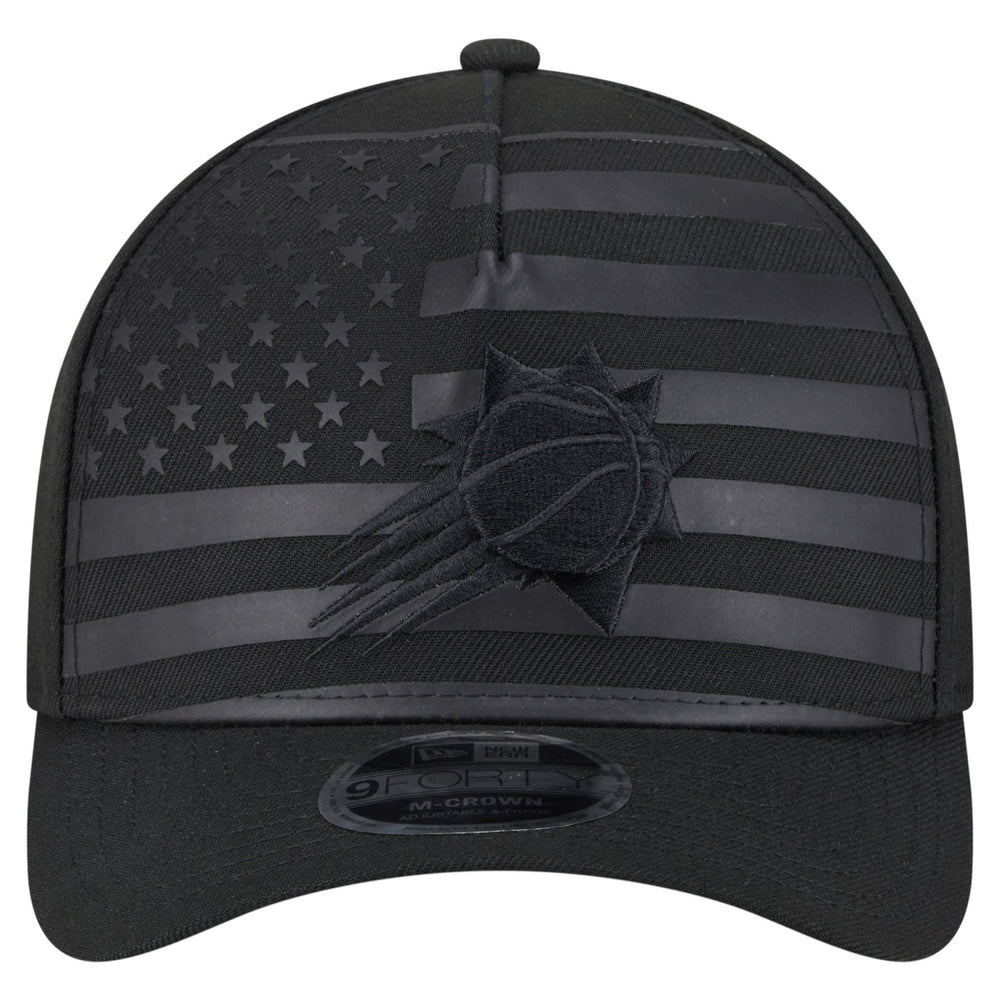 Phoenix Suns Game Day Flag A-Frame 9FORTY Adjustable Hat - Black | New Era discount