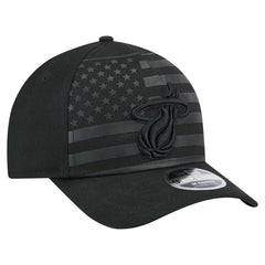 Miami Heat Game Day Flag A-Frame 9FORTY Adjustable Hat - Black | New Era discount