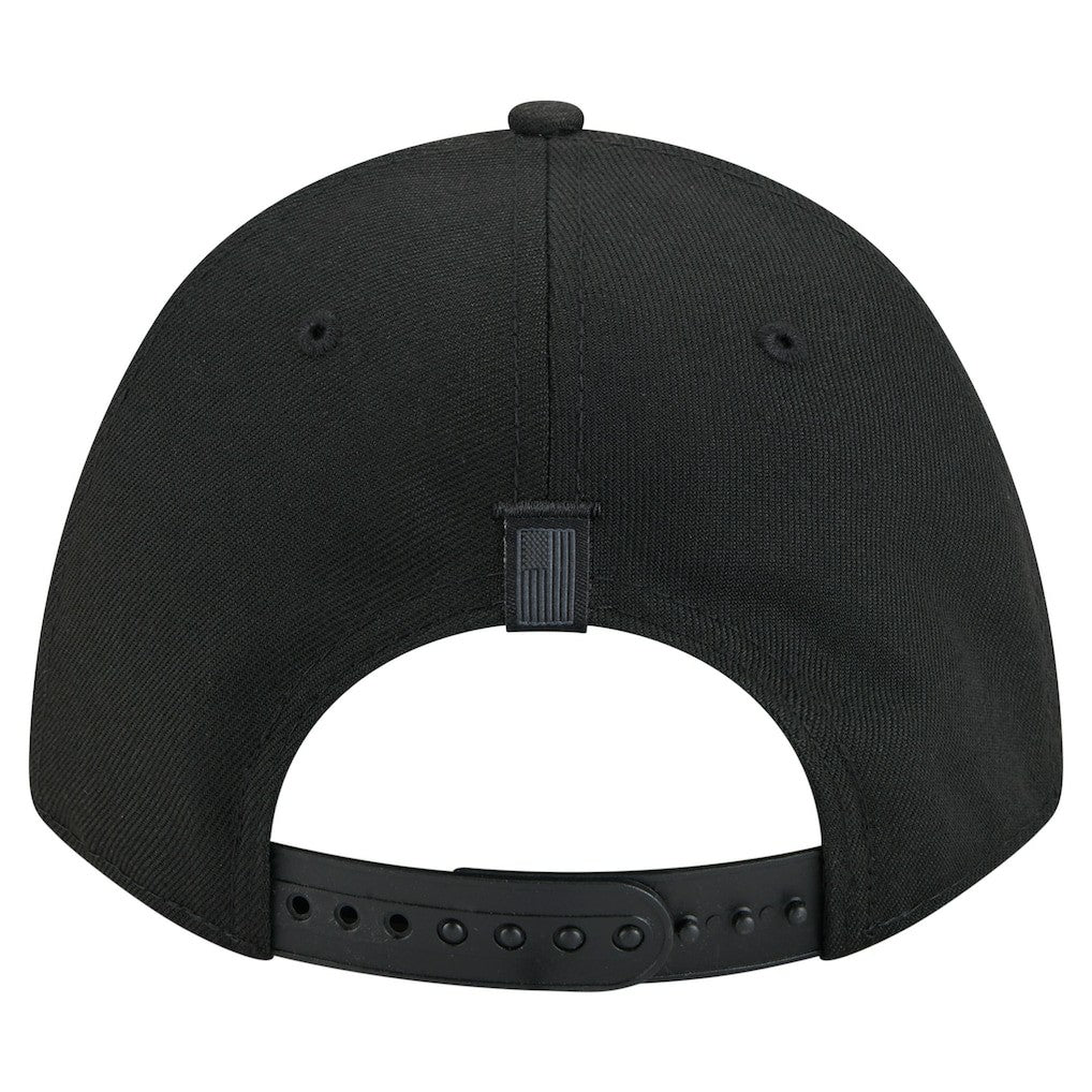 Atlanta Hawks Game Day Flag A-Frame 9FORTY Adjustable Hat - Black | New Era outlet