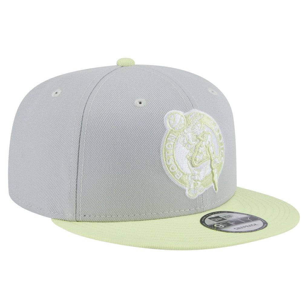 Boston Celtics Color Pack Two-Tone 9FIFTY Snapback Hat - Gray/Light Green | New Era cheap