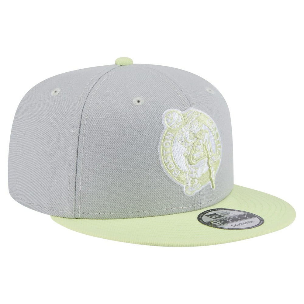 Boston Celtics Color Pack Two-Tone 9FIFTY Snapback Hat - Gray/Light Green | New Era cheap