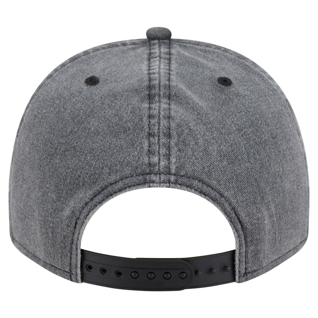 Dallas Mavericks Throwback Washed Pre-Curved 9FIFTY Snapback Hat sale - Charcoal | New Era cheap