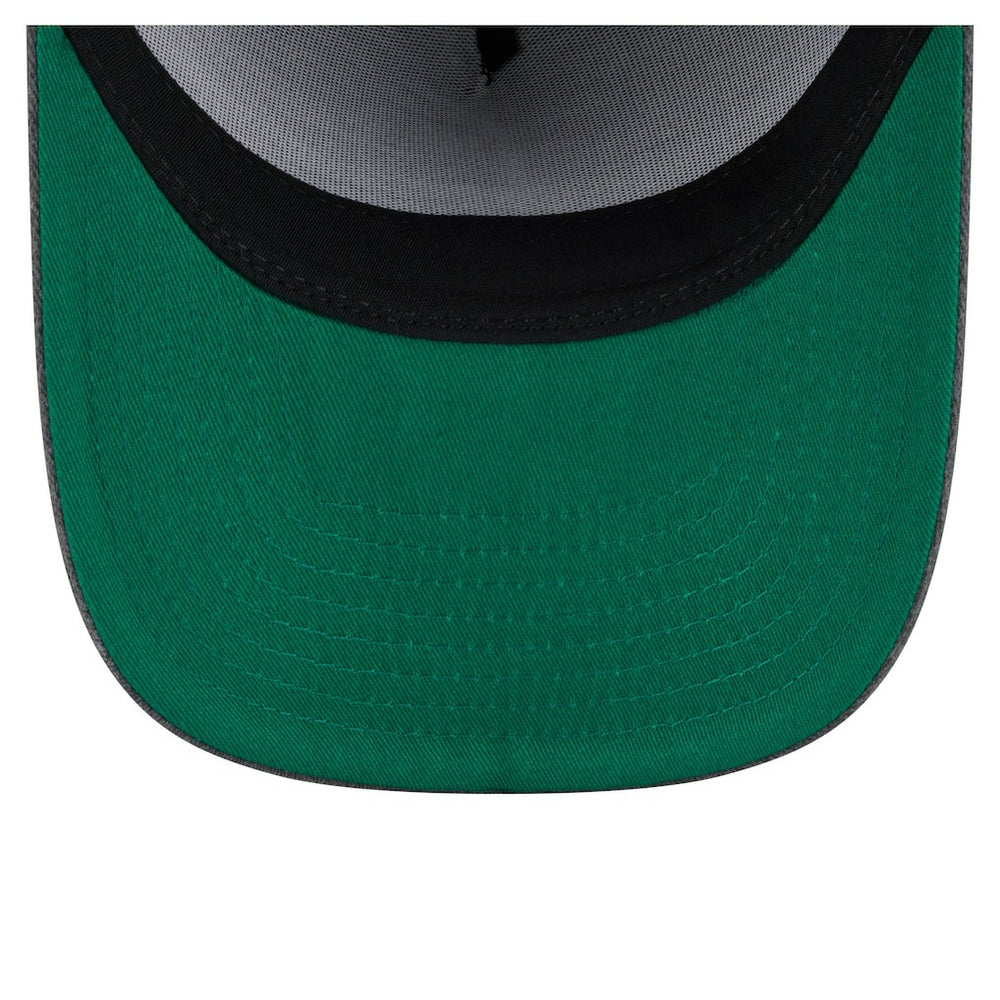 Golden State Warriors Throwback Washed Pre-Curved 9FIFTY Snapback Hat sale - Charcoal | New Era outlet