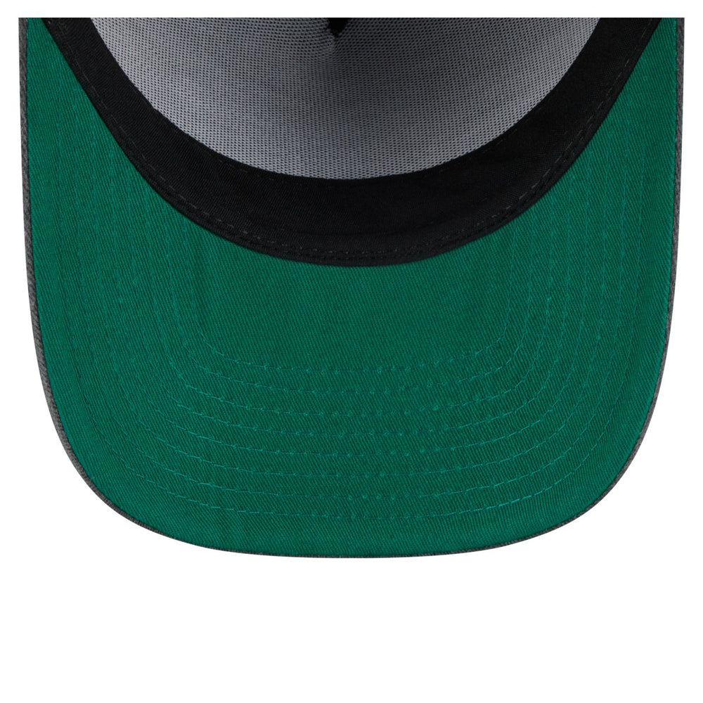 Miami Heat Throwback Washed Pre-Curved 9FIFTY Snapback Hat - Charcoal | New Era outlet