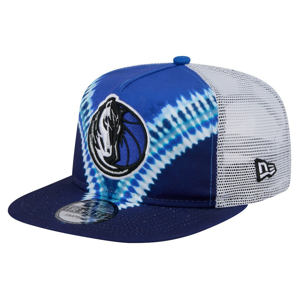 Dallas Mavericks Throwback Dye Golfer Snapback Hat sale - Navy/Blue | New Era cheap