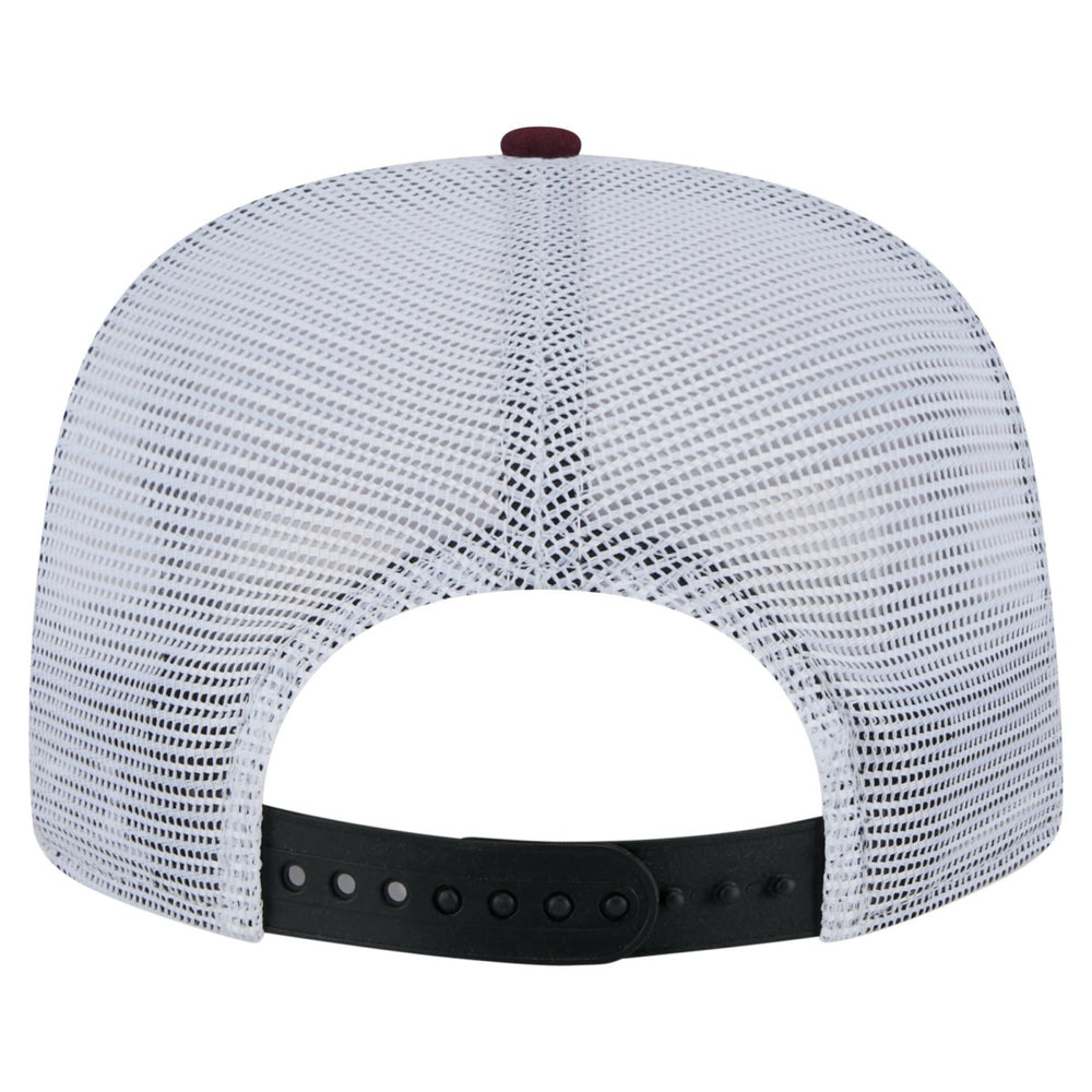 Miami Heat Throwback Dye Golfer Snapback Hat - Black/Red | New Era online
