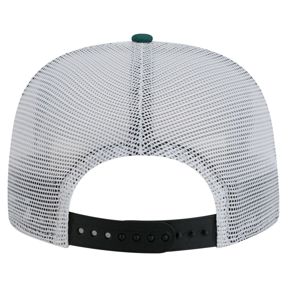 Milwaukee Bucks Throwback Dye Golfer Snapback Hat - Black/Hunter Green | New Era shop