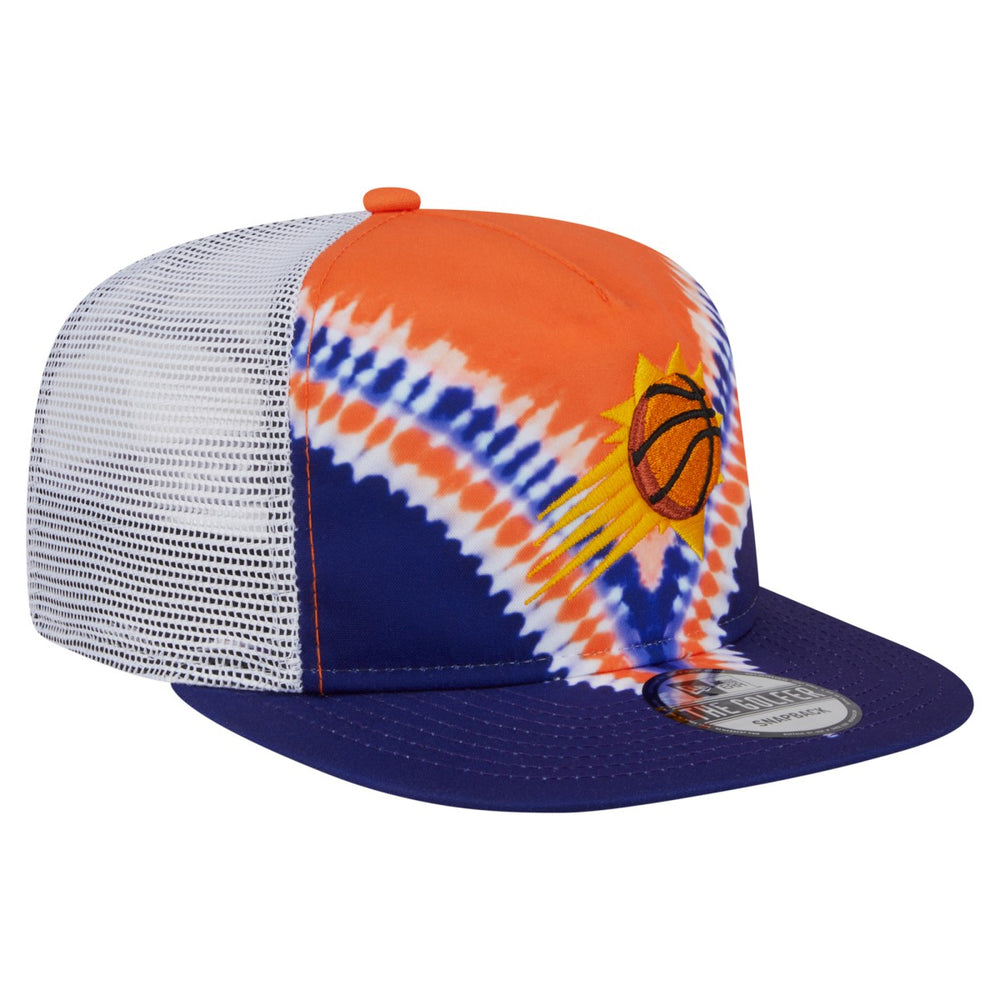 Phoenix Suns Throwback Dye Golfer Snapback Hat - Purple/Orange | New Era shop