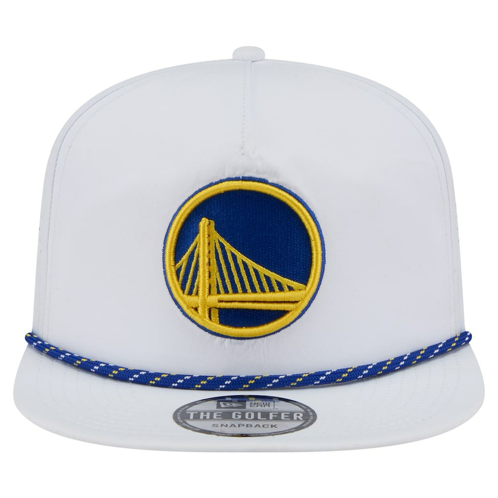 Golden State Warriors Performance Rope Golfer Adjustable Hat sale - White | New Era sale