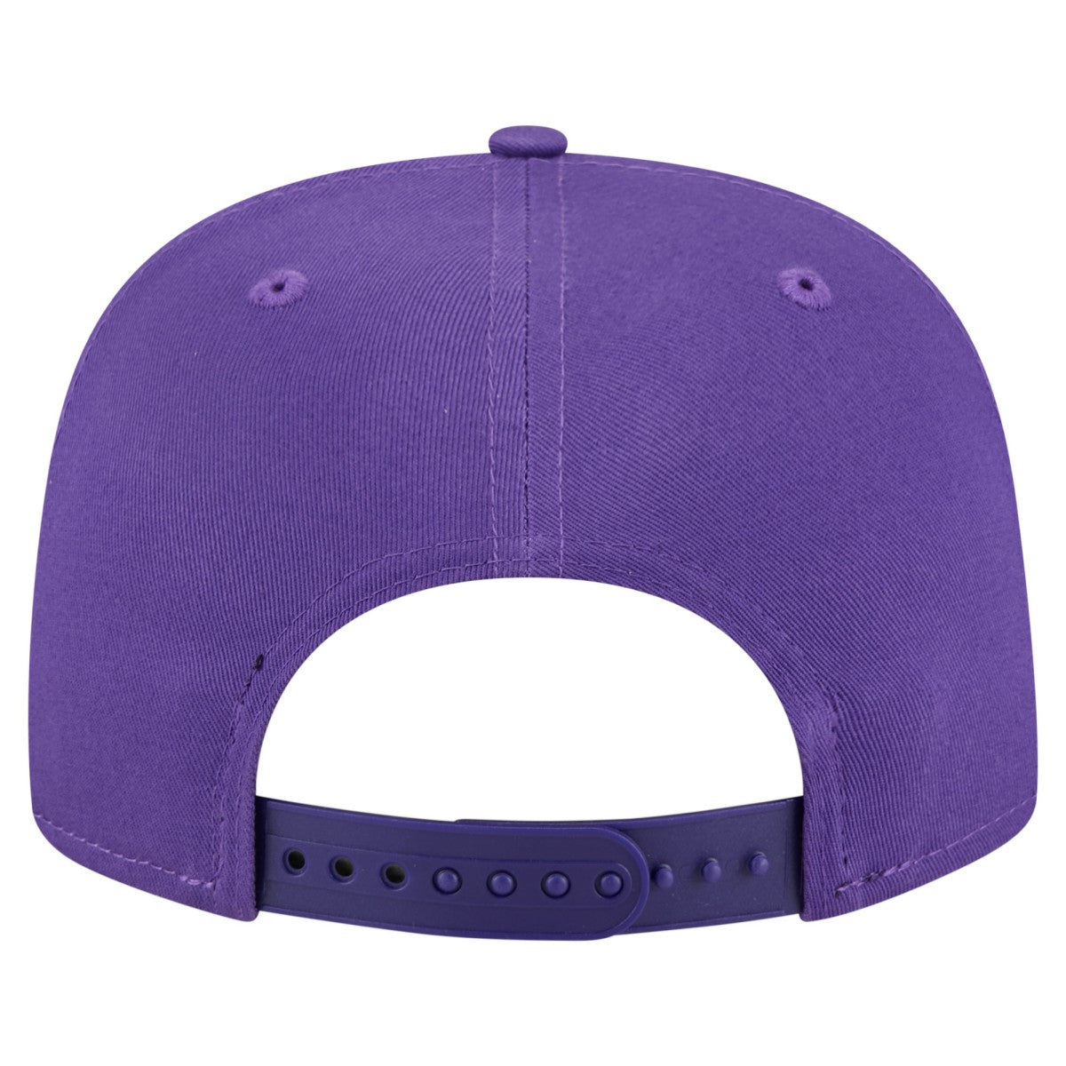 Los Angeles Lakers Team Text Golfer Snapback Hat - Purple | New Era sale