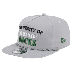 Milwaukee Bucks Throwback Property Of Golfer Snapback Hat - Gray | New Era online