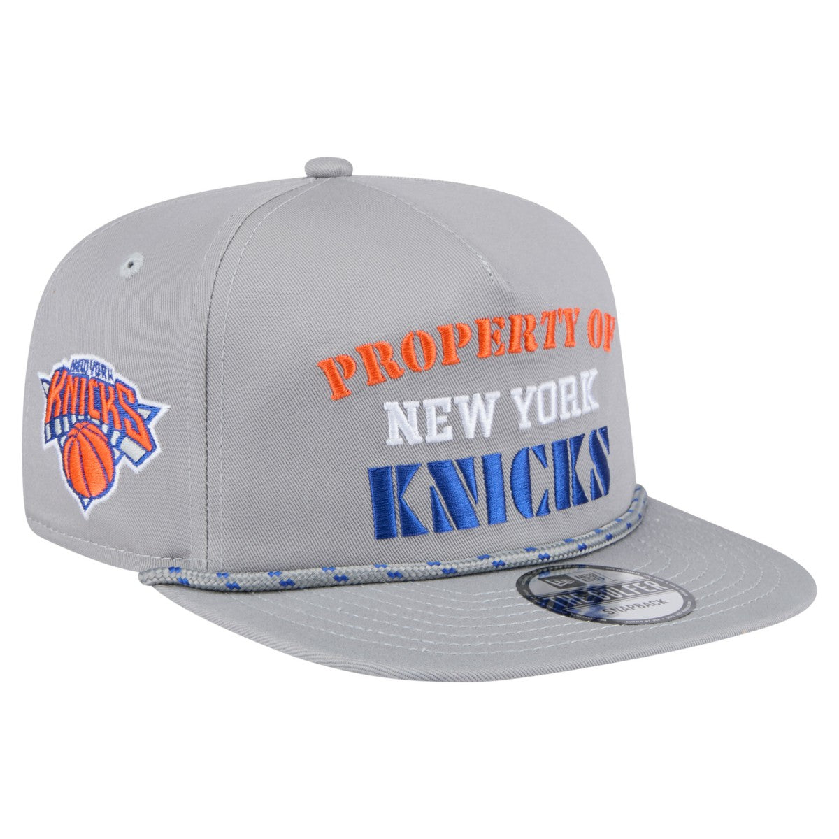 New York Knicks Throwback Property Of Golfer Snapback Hat - Gray | New Era sale