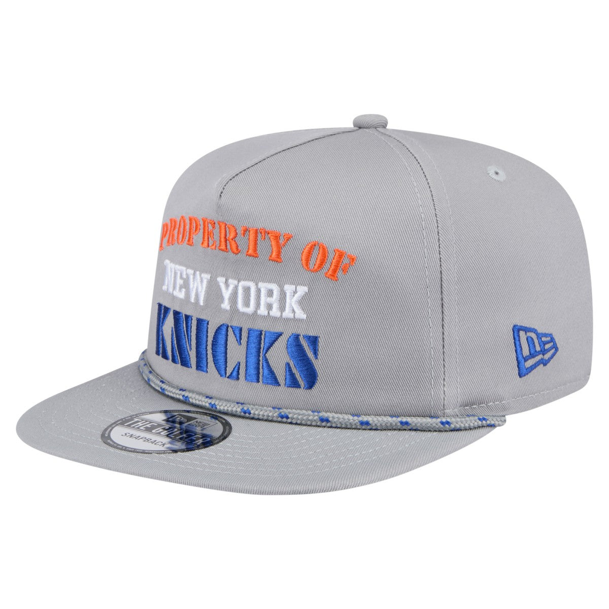 New York Knicks Throwback Property Of Golfer Snapback Hat - Gray | New Era sale
