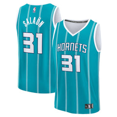 Tidjane Salaun Charlotte Hornets 2024 NBA Draft Fast Break Player Jersey - Icon Edition - Teal | Fanatics online