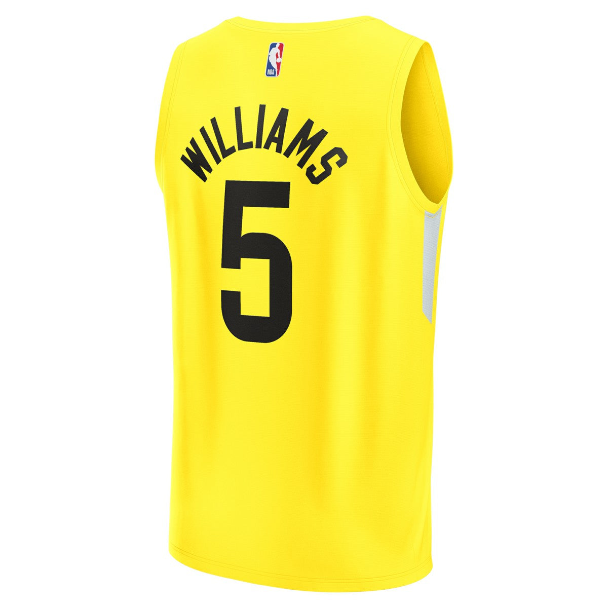 Cody Williams Utah Jazz Youth 2024 NBA Draft Fast Break Player Jersey - Icon Edition - Yellow | Fanatics shop