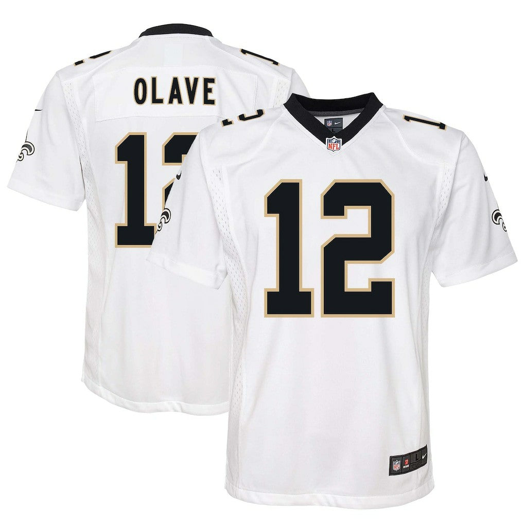 NFL New Orleans Saints Chris Olave  Youth Game Jersey