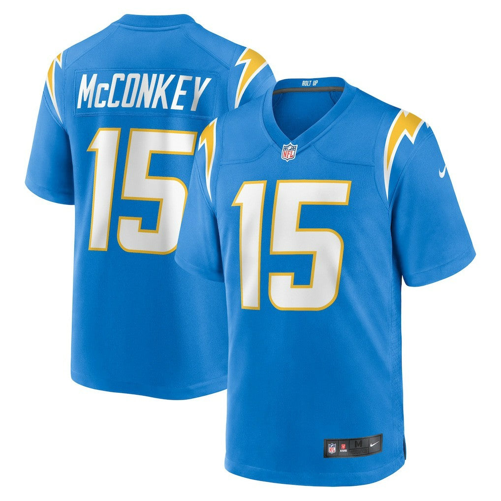 NFL Los Angeles Chargers Ladd McConkey  Youth Game Jersey