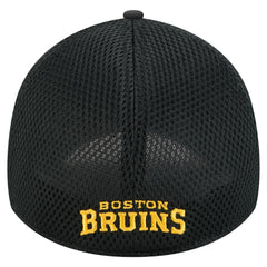 Boston Bruins New Era Linear Featherweight 39THIRTY Flex Hat