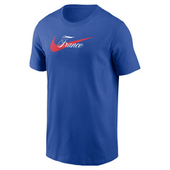 France National Team Team Wordmark Swoosh Core T-Shirt / Soccer New