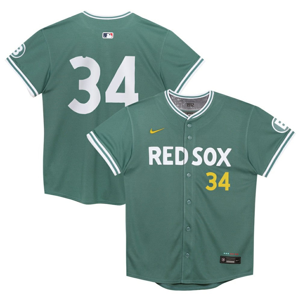 David Ortiz Boston Red Sox Preschool 2025 City Connect Limited Retired Player Jersey - Green | Nike