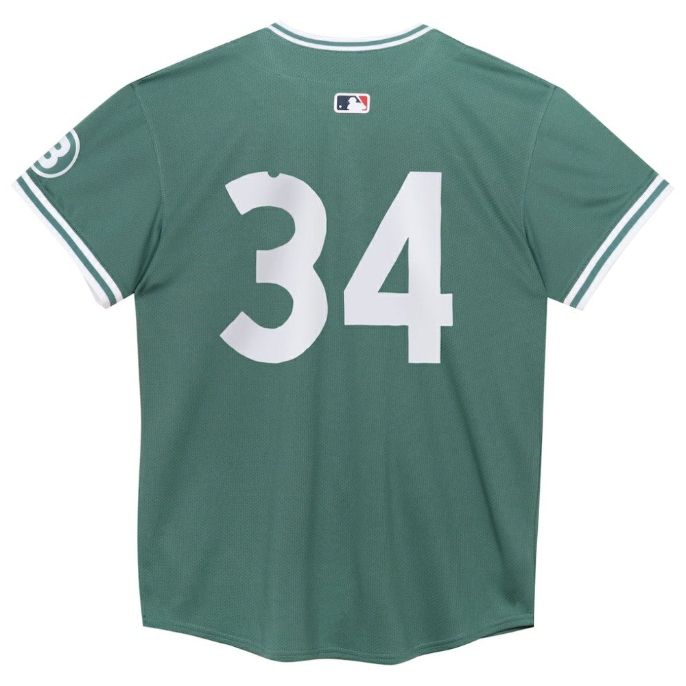 David Ortiz Boston Red Sox Preschool 2025 City Connect Limited Retired Player Jersey - Green | Nike