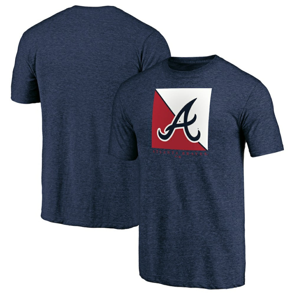 Atlanta Braves Pregame Vibe Tri-Blend T-Shirt - Navy