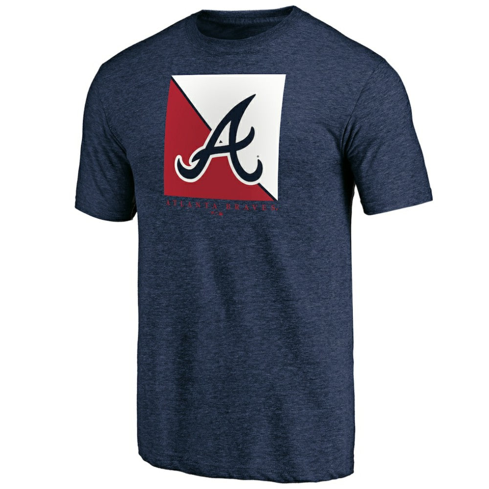 Atlanta Braves Pregame Vibe Tri-Blend T-Shirt - Navy