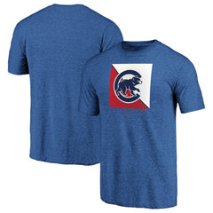 Chicago Cubs Pregame Vibe Tri-Blend T-Shirt - Royal
