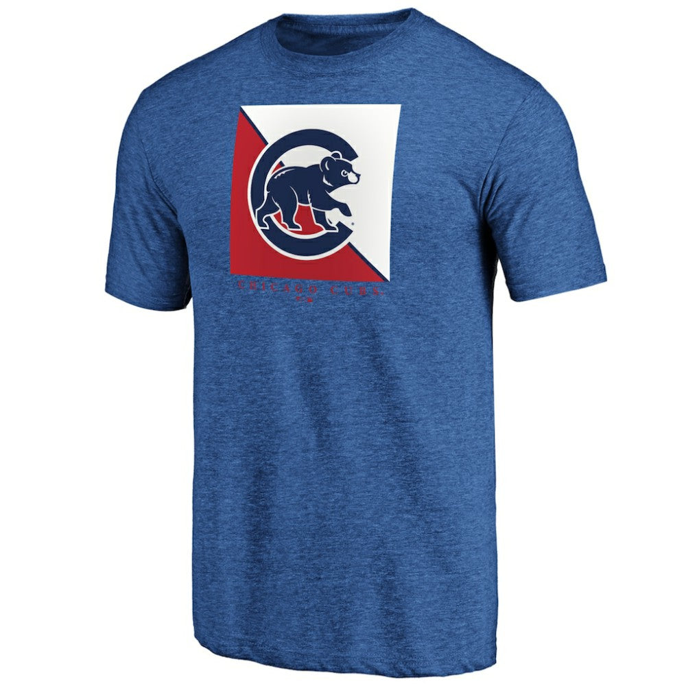 Chicago Cubs Pregame Vibe Tri-Blend T-Shirt - Royal