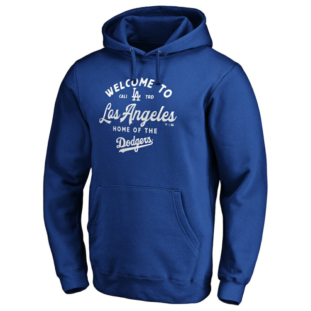 Los Angeles Dodgers Hometown Collection Long Ball Pullover Hoodie - Royal