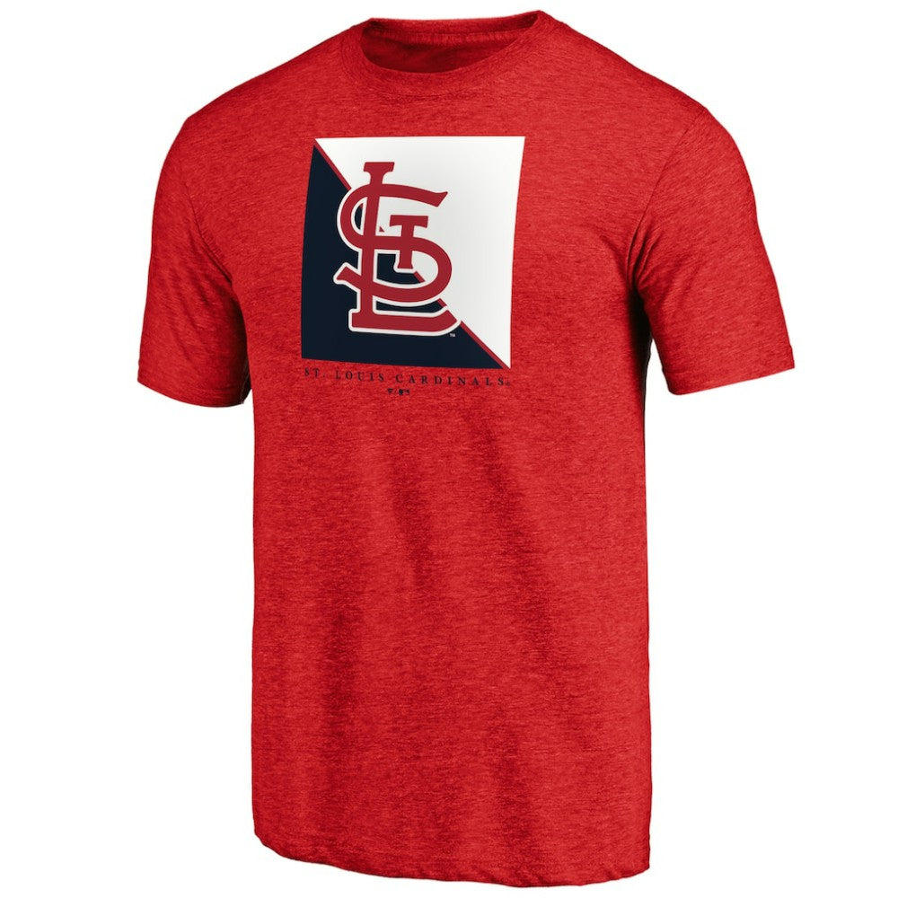 St. Louis Cardinals Pregame Vibe Tri-Blend T-Shirt - Red