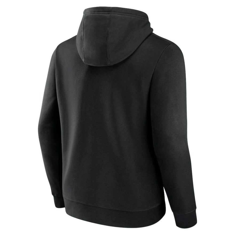 Anaheim Ducks Fanatics Wordmark Logo Fleece Pullover Hoodie