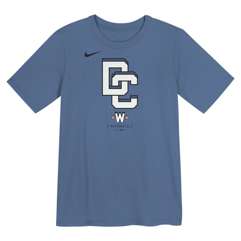 Washington Nationals Preschool 2025 City Connect T-Shirt - Blue | Nike