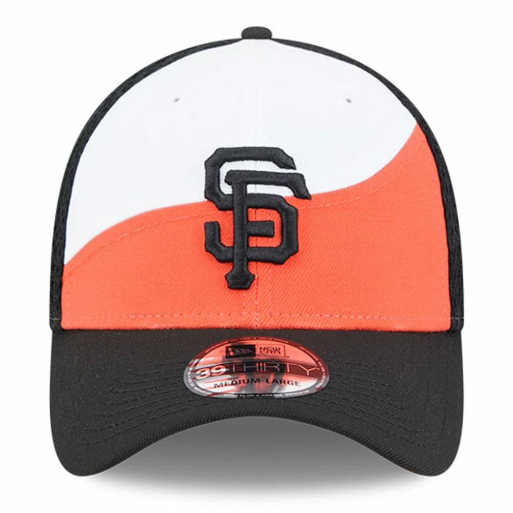 San Francisco Giants 2025 Spring Training 39THIRTY Flex Hat - Orange/Black | New Era