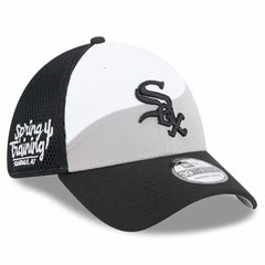 Chicago White Sox 2025 Spring Training 39THIRTY Flex Hat - Gray/Black | New Era