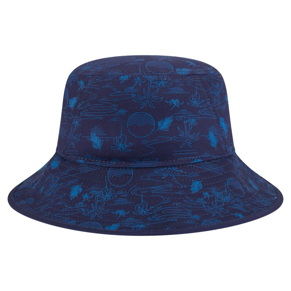 Tampa Bay Rays 2025 Spring Training All Over Print Bucket Hat - Navy | New Era