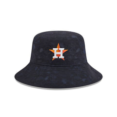 Houston Astros Youth 2025 Spring Training All Over Print Bucket Hat - Navy | New Era