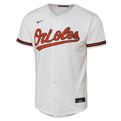 Adley Rutschman Baltimore Orioles Youth Home Replica Player Jersey - White | Nike