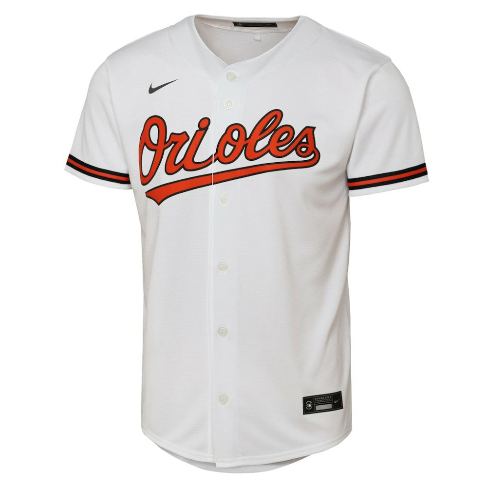 Cedric Mullins Baltimore Orioles Youth Home Replica Player Jersey - White | Nike