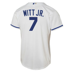 Bobby Witt Jr. Kansas City Royals Youth Home Replica Player Jersey - White | Nike