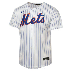 Francisco Lindor New York Mets Youth Home Replica Player Jersey - White | Nike